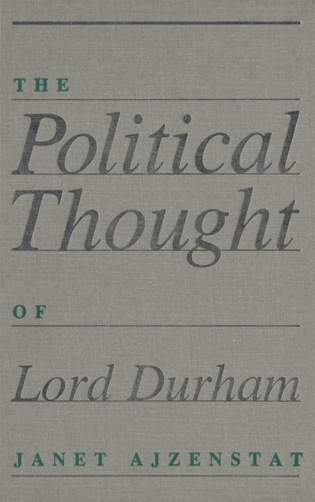 Political Thought of Lord Durham  â€“ PDF/EPUB Version Downloadable
