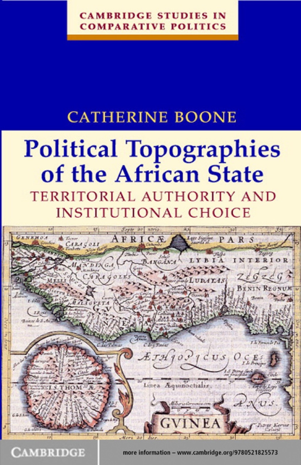 Political Topographies of the African State Territorial Authority and Institutional Choice 1st Edition â€“ PDF/EPUB Version Downloadable