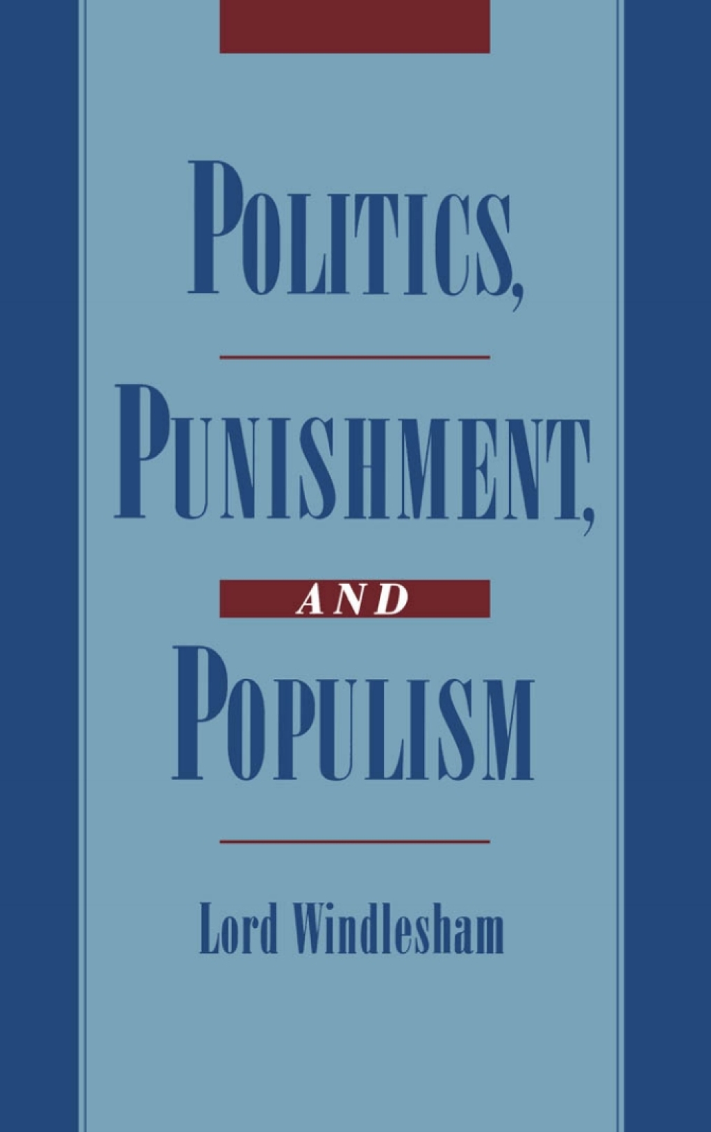 Politics, Punishment, and Populism  â€“ PDF/EPUB Version Downloadable