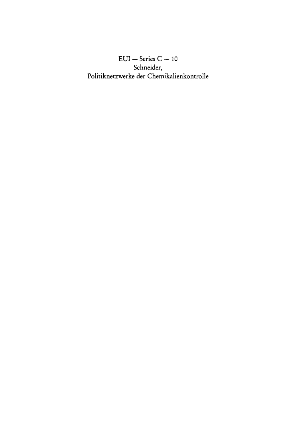 Politiknetzwerke der Chemikalienkontrolle Eine Analyse einer transnationalen Politikentwicklung 1st Edition â€“ PDF/EPUB Version Downloadable