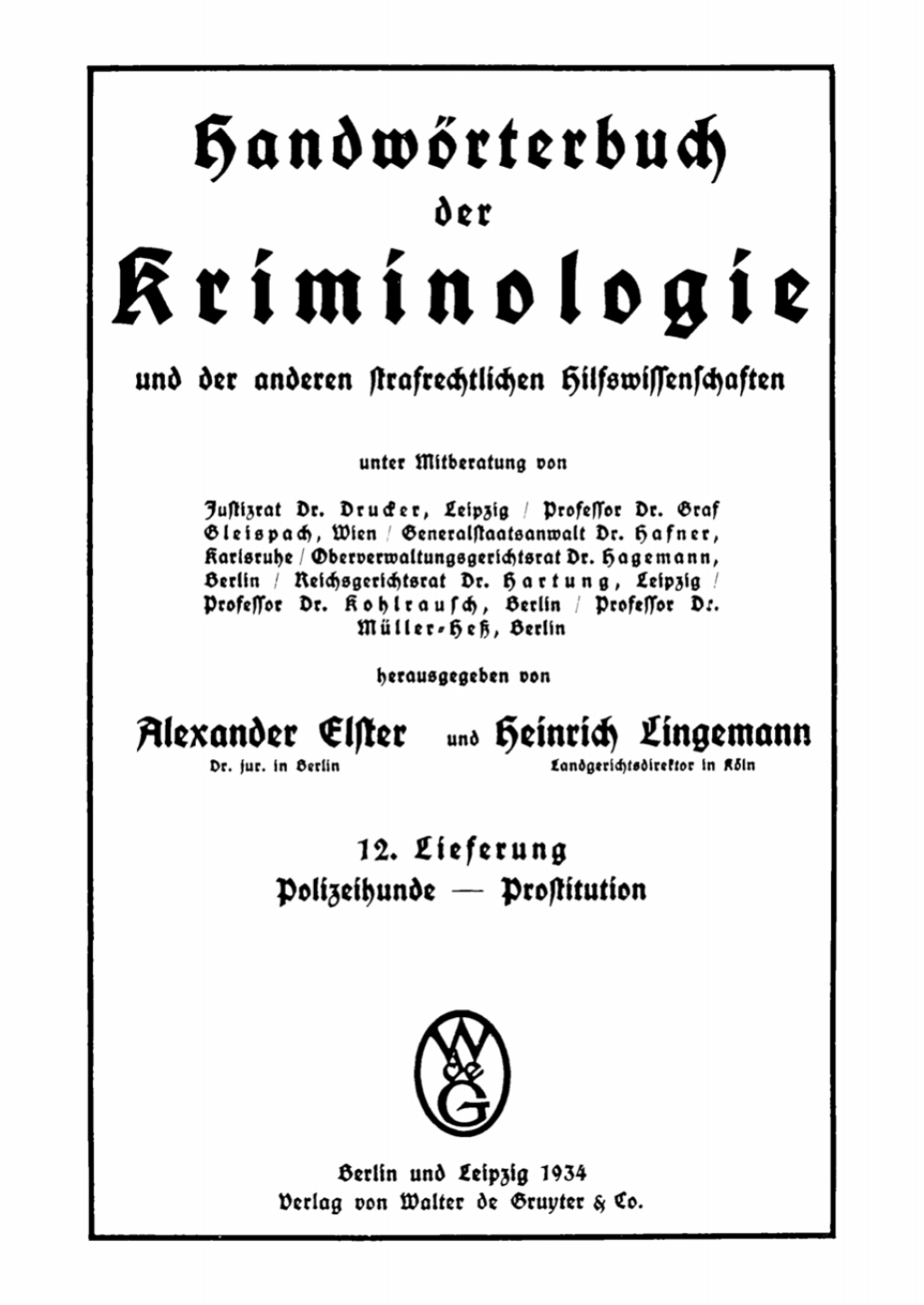 Polizeihunde â€“ Prostitution 1st Edition â€“ PDF/EPUB Version Downloadable