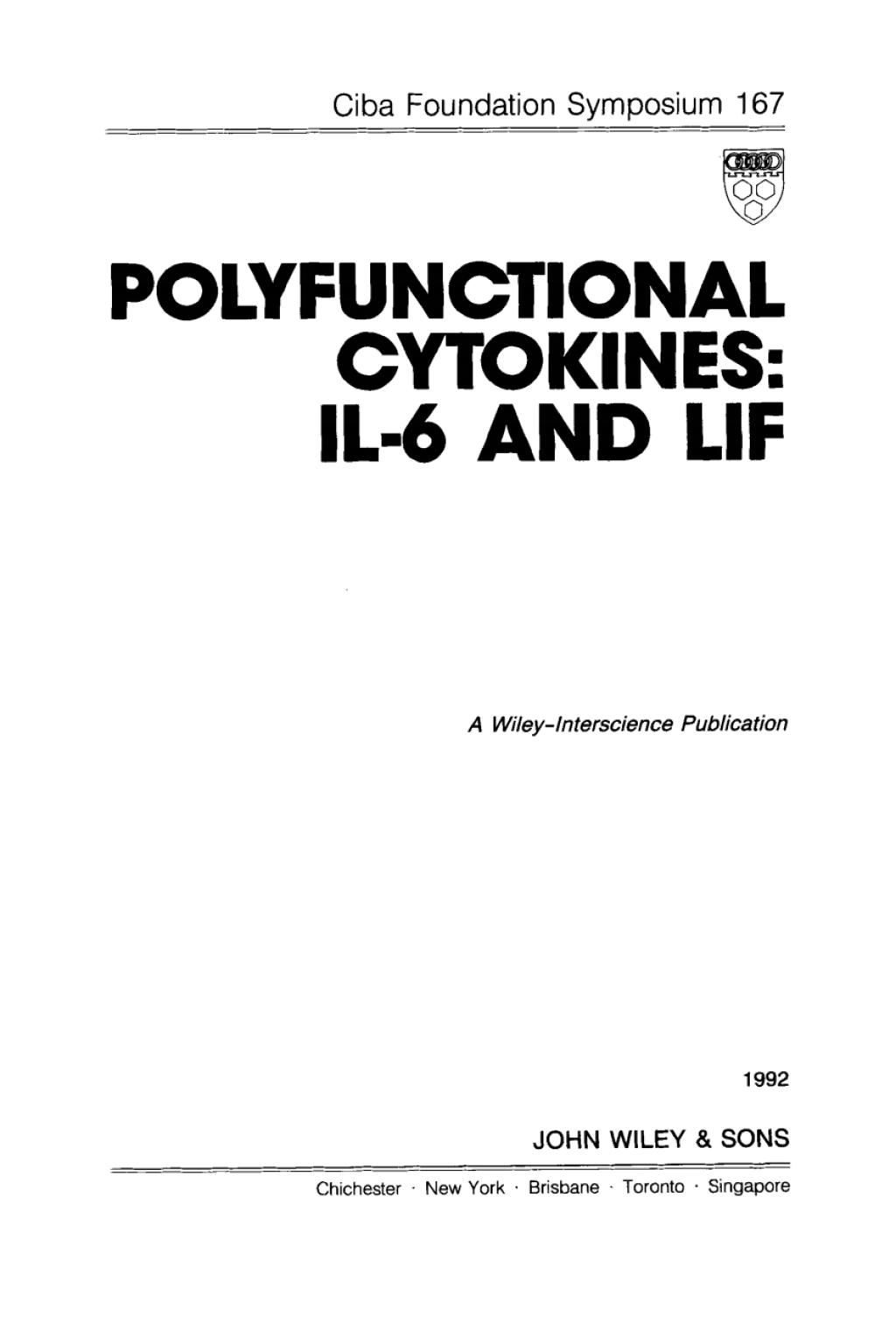 Polyfunctional Cytokines IL-6 and LIF 1st Edition â€“ PDF/EPUB Version Downloadable