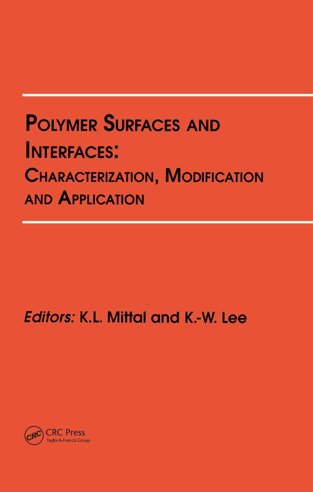 Polymer Surfaces and Interfaces: Characterization, Modification and Application 1st Edition â€“ PDF/EPUB Version Downloadable