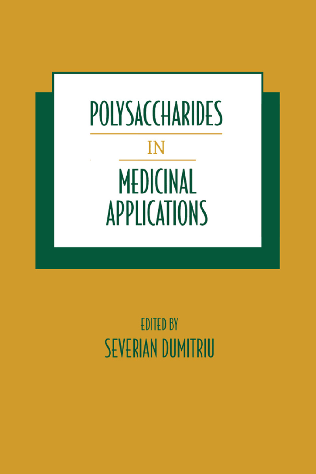 Polysaccharides in Medicinal Applications 1st Edition â€“ PDF/EPUB Version Downloadable