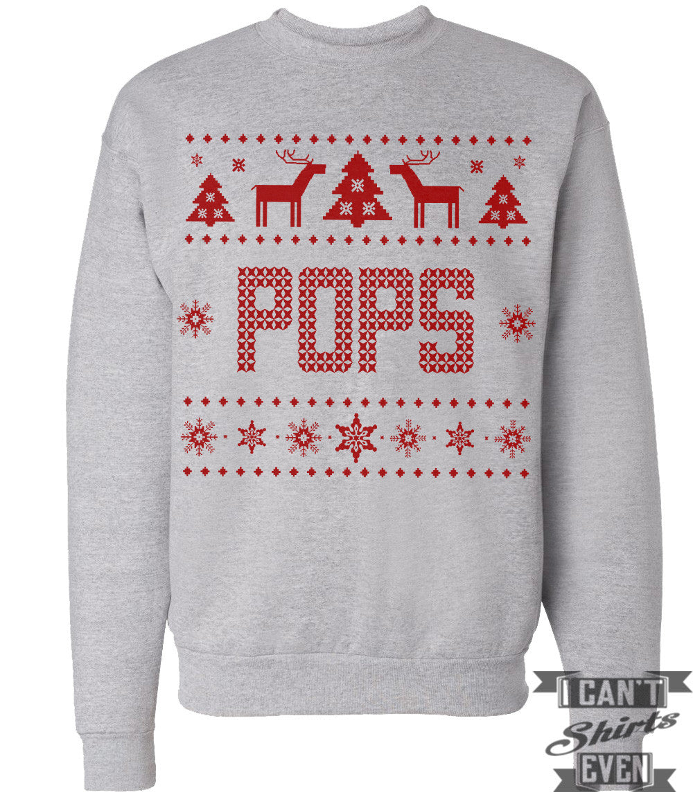 Pops Ugly Christmas Sweater.