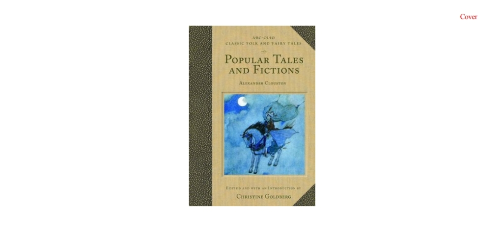 Popular Tales and Fictions 1st Edition â€“ PDF/EPUB Version Downloadable