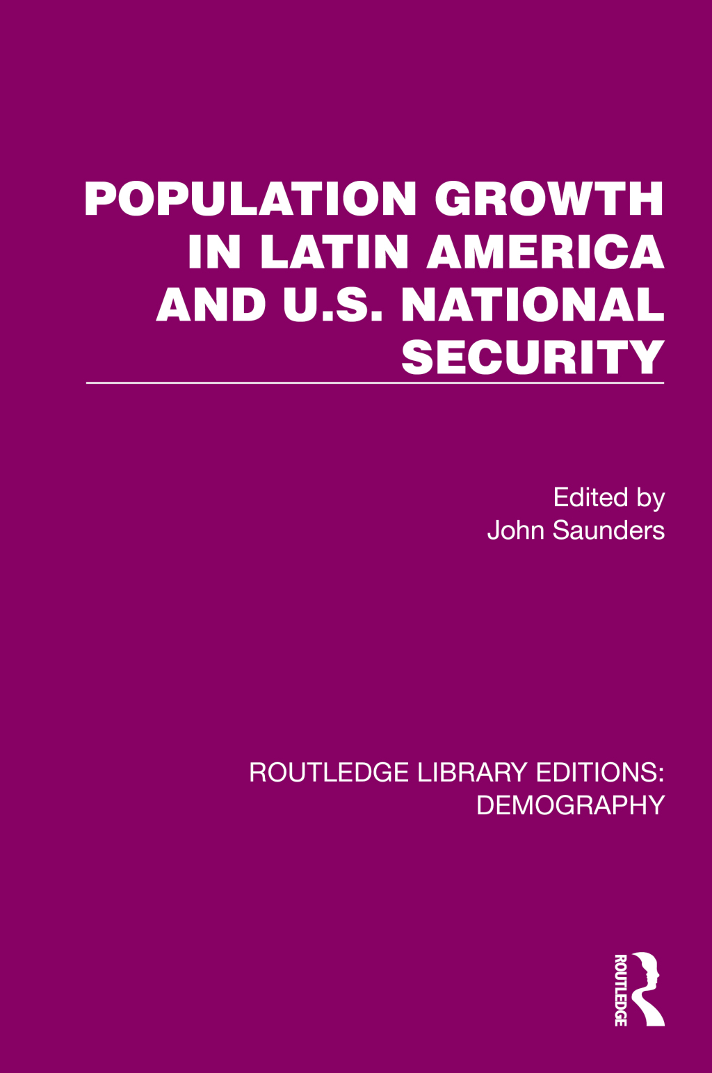 Population Growth In Latin America And U.S. National Security 1st Edition â€“ PDF/EPUB Version Downloadable