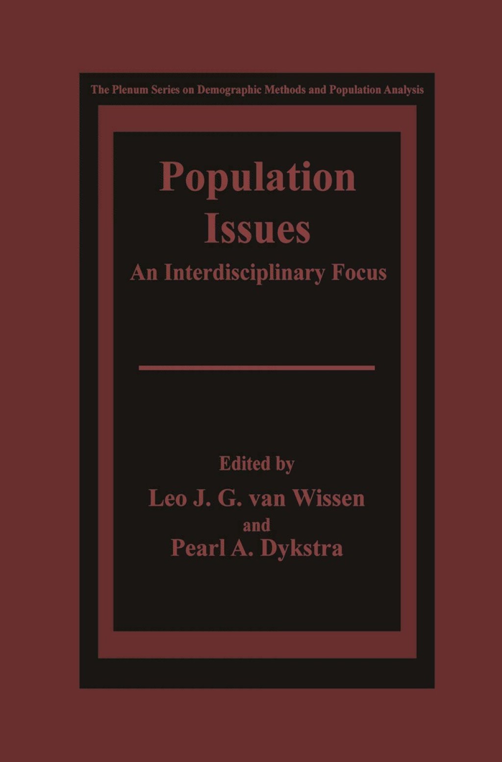 Population Issues An Interdisciplinary Focus 1st Edition â€“ PDF/EPUB Version Downloadable