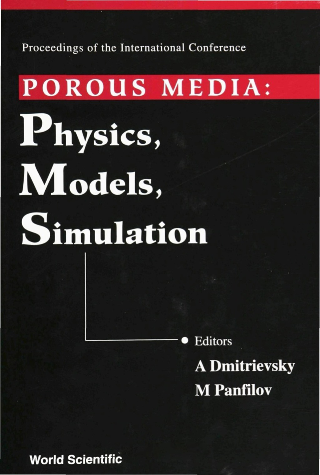 POROUS MEDIA-PHYSICS,MODELS,SIMULATION Physics, Models, Simulation  â€“ PDF/EPUB Version Downloadable