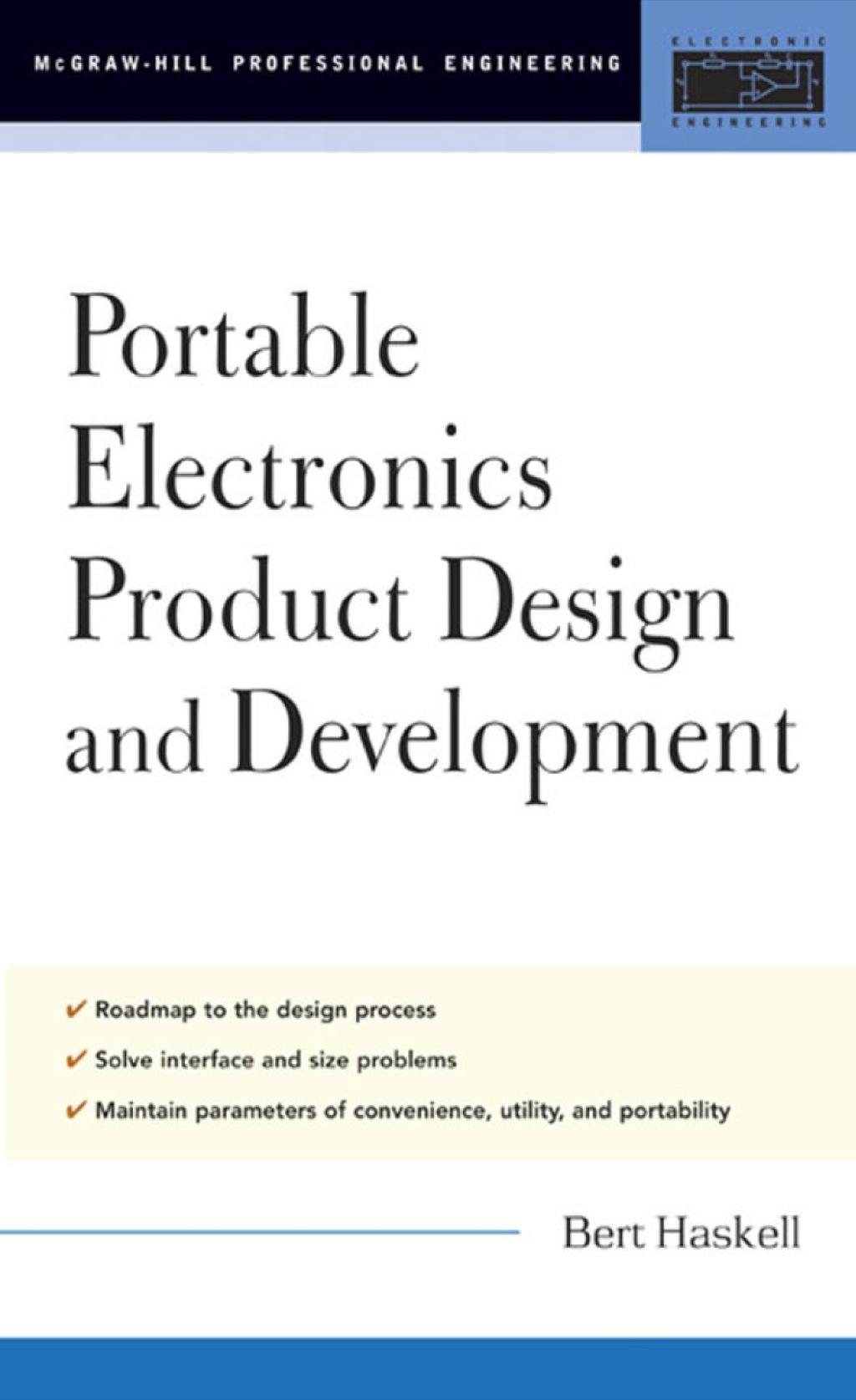 Portable Electronics Product Design and Development 1st Edition â€“ PDF/EPUB Version Downloadable