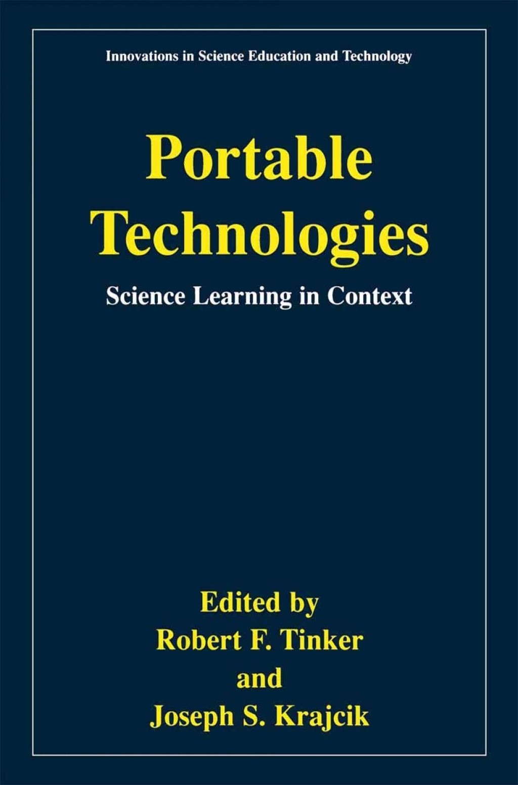 Portable Technologies Science Learning in Context 1st Edition â€“ PDF/EPUB Version Downloadable