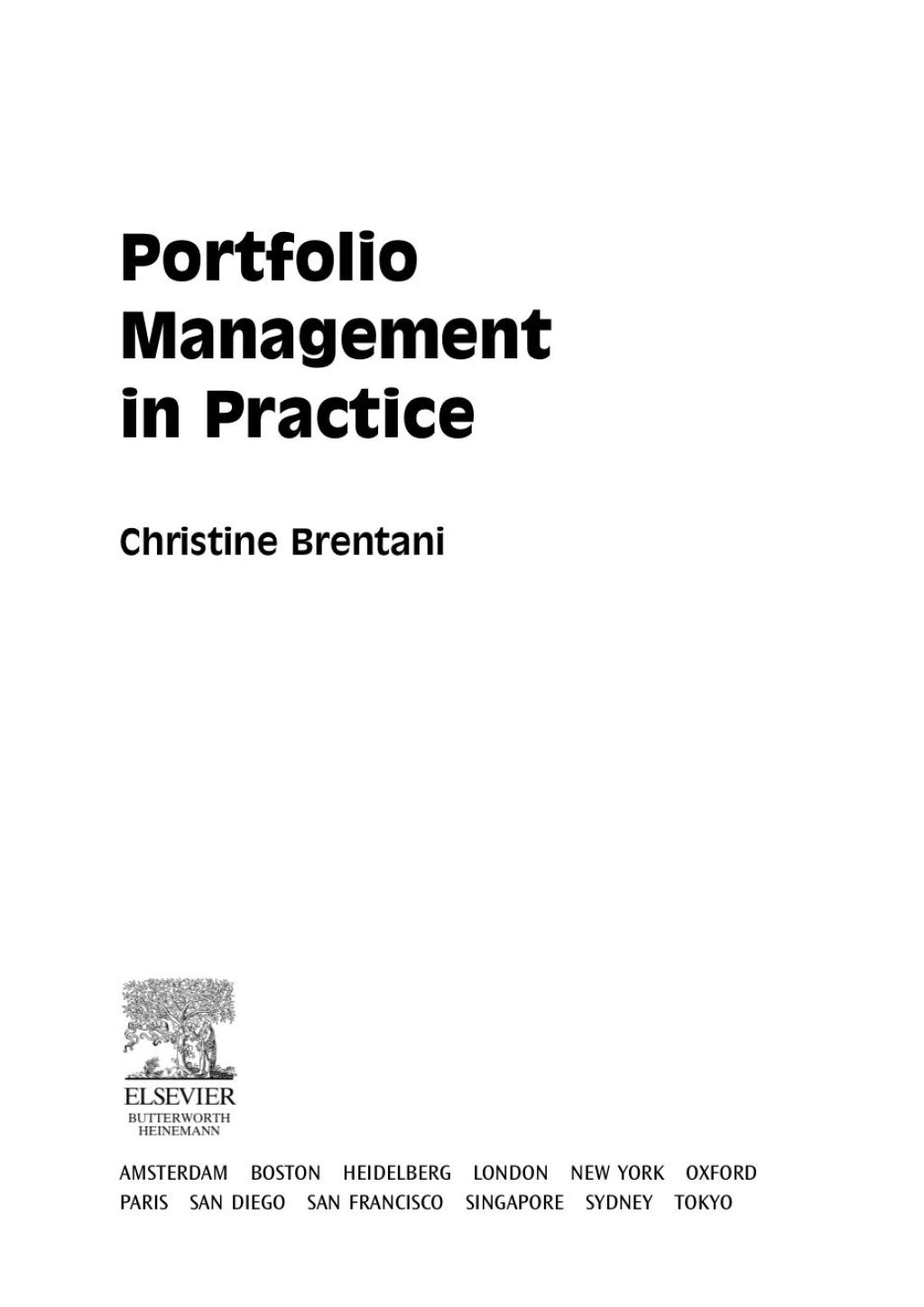Portfolio Management in Practice  â€“ PDF/EPUB Version Downloadable