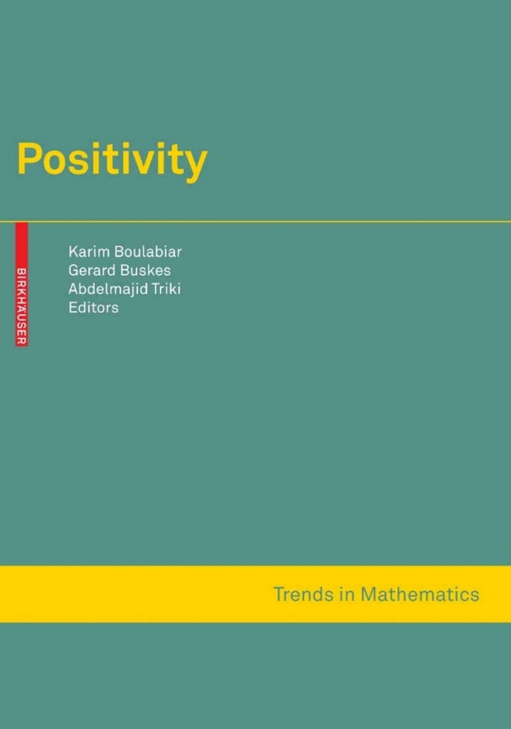 Positivity 1st Edition â€“ PDF/EPUB Version Downloadable