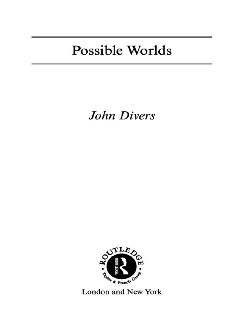 Possible Worlds 1st Edition – PDF/EPUB Version Downloadable Possible Worlds 1st Edition – PDF/EPUB Version Downloadable - Image 1