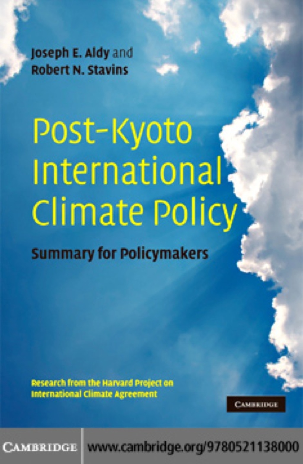 Post-Kyoto International Climate Policy Summary for Policymakers 1st Edition â€“ PDF/EPUB Version Downloadable