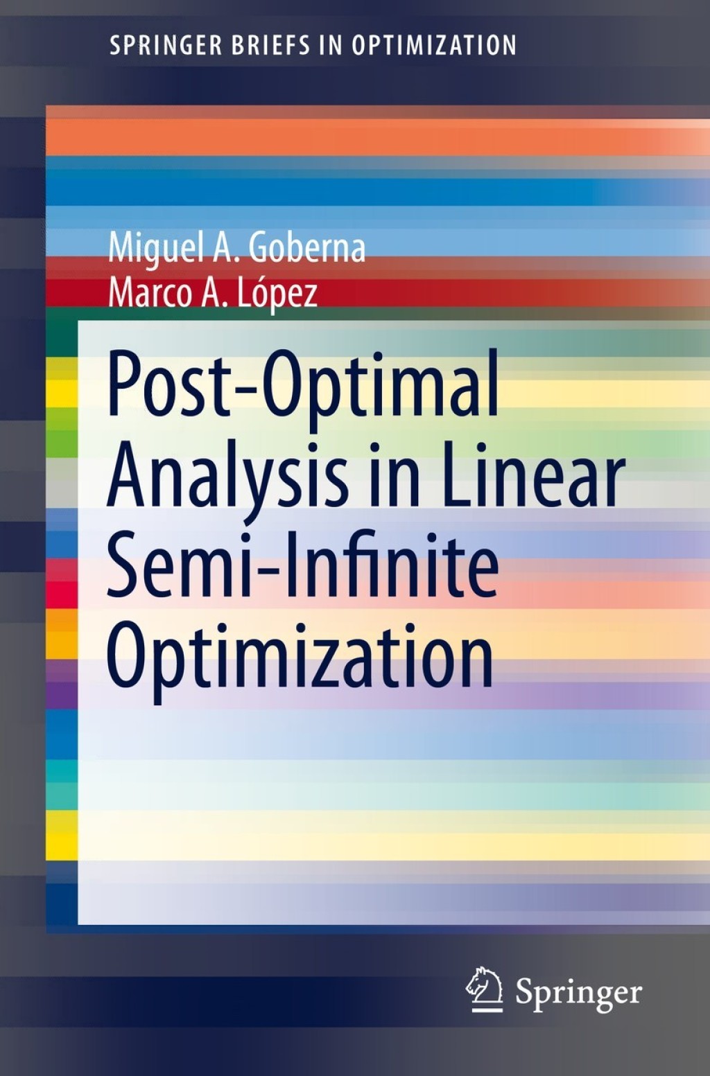 Post-Optimal Analysis in Linear Semi-Infinite Optimization  â€“ PDF/EPUB Version Downloadable