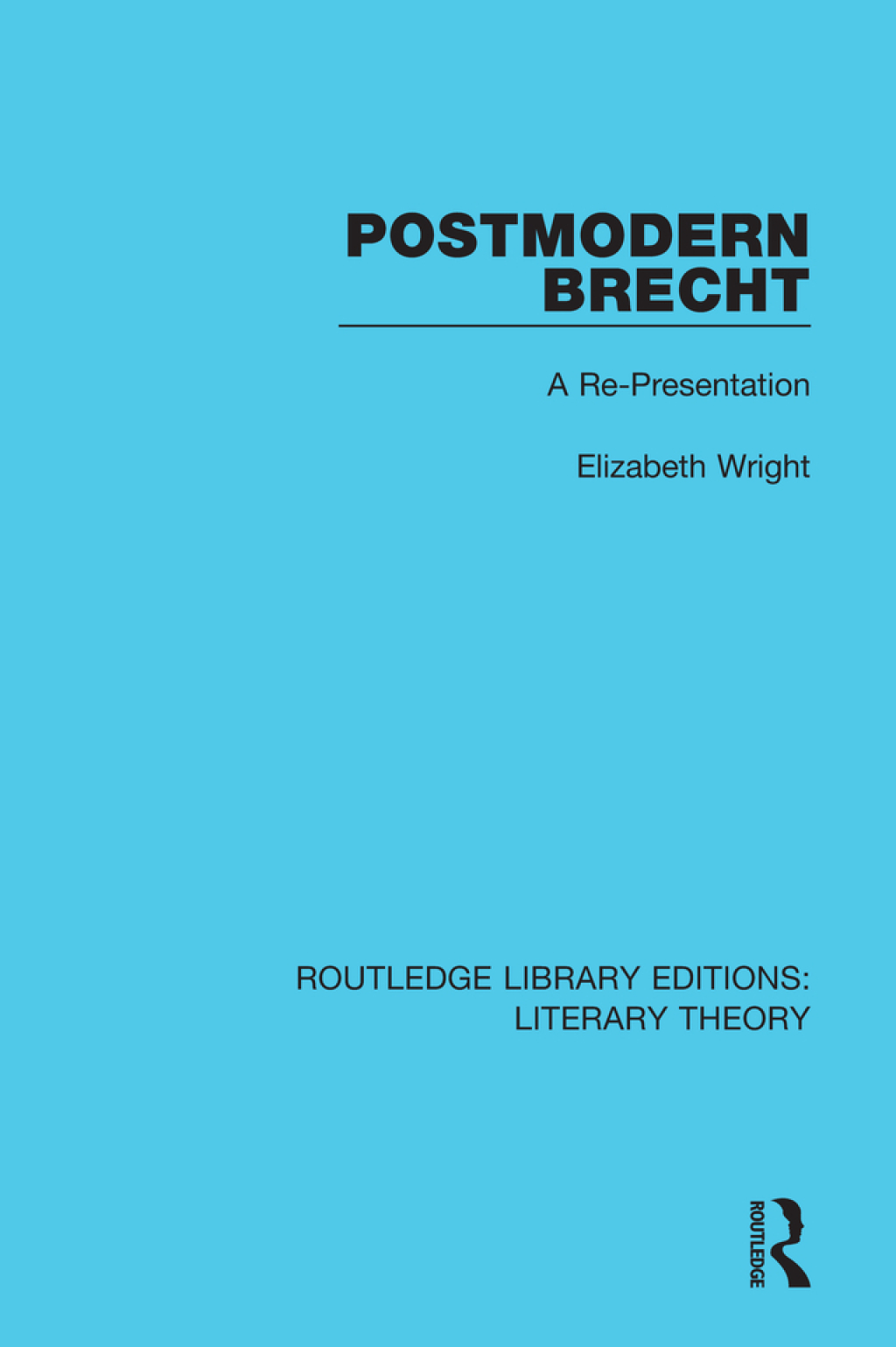 Postmodern Brecht A Re-Presentation 1st Edition â€“ PDF/EPUB Version Downloadable