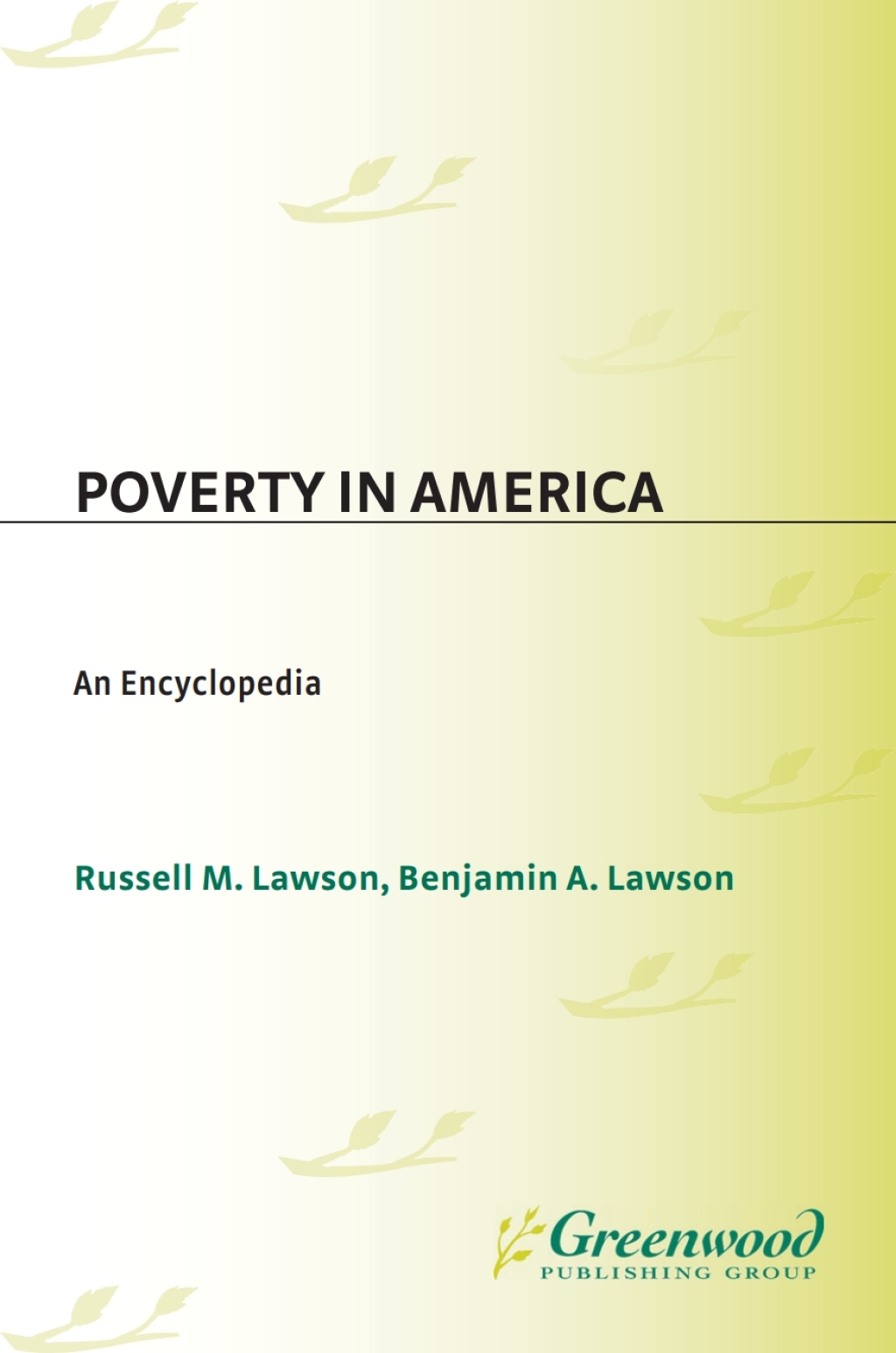 Poverty in America An Encyclopedia 1st Edition â€“ PDF/EPUB Version Downloadable