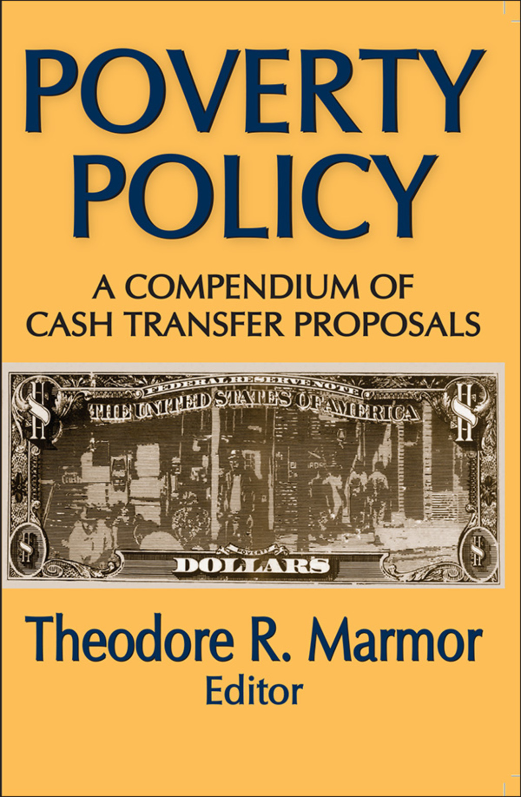 Poverty Policy A Compendium of Cash Transfer Proposals 1st Edition â€“ PDF/EPUB Version Downloadable