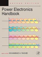 Power Electronics Handbook Devices, Circuits and Applications 2nd Edition â€“ PDF/EPUB Version Downloadable