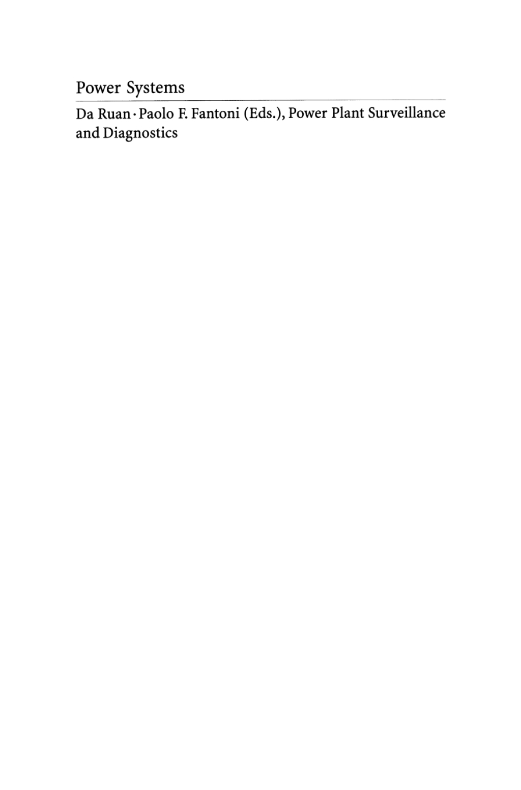 Power Plant Surveillance and Diagnostics Applied Research with Artificial Intelligence  â€“ PDF/EPUB Version Downloadable