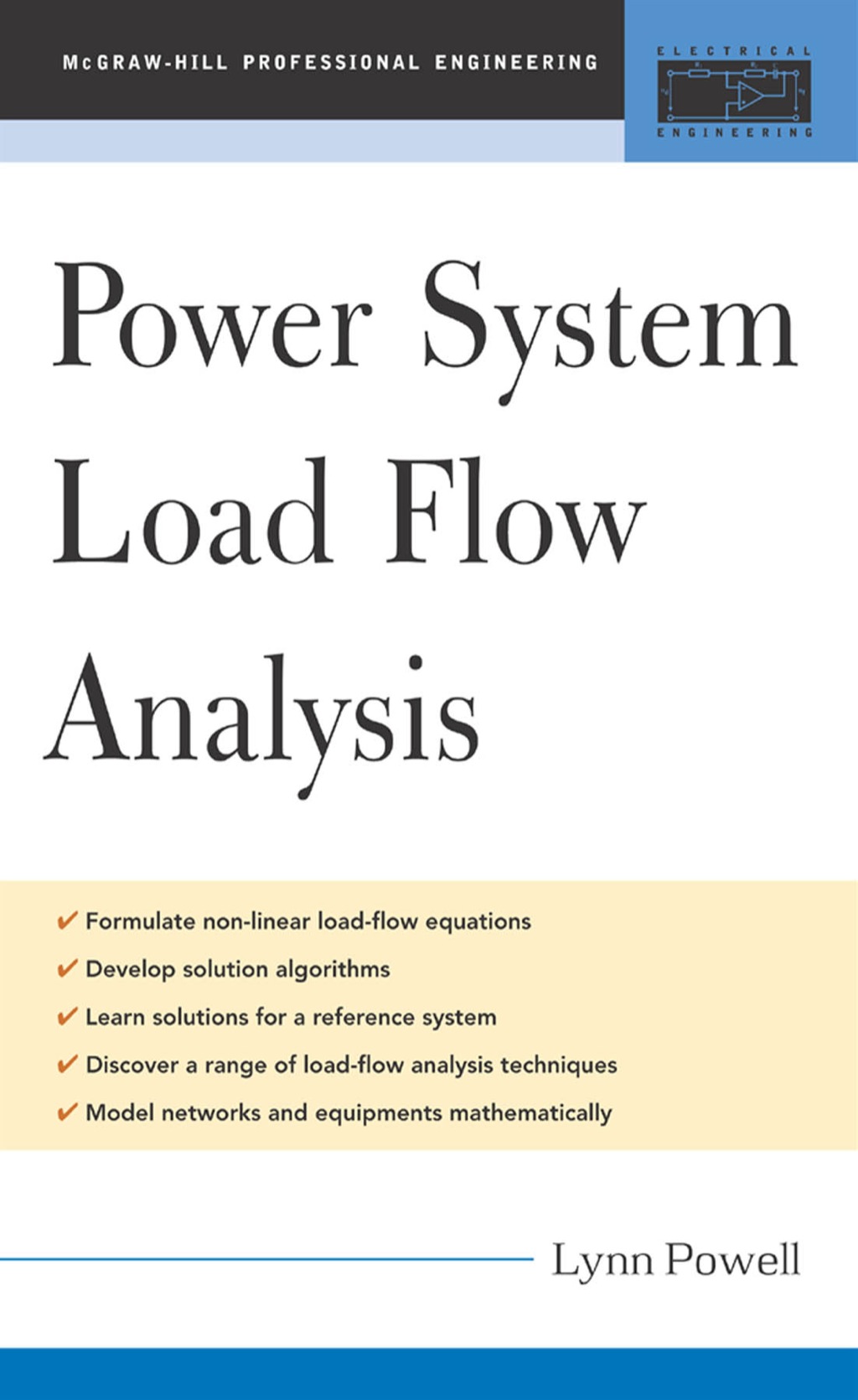 Power System Load Flow Analysis 1st Edition â€“ PDF/EPUB Version Downloadable