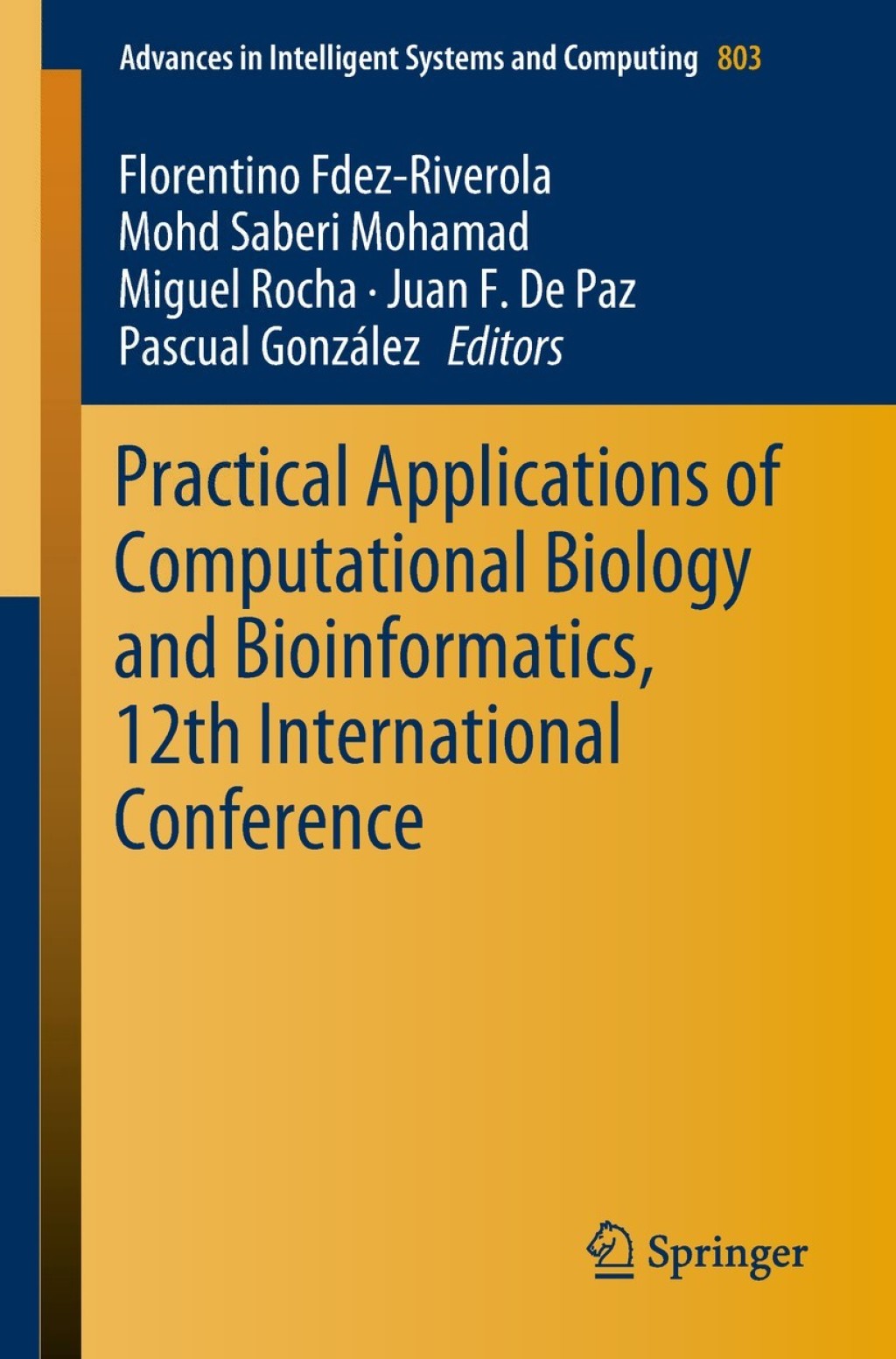 Practical Applications of Computational Biology and Bioinformatics, 12th International Conference  â€“ PDF/EPUB Version Downloadable