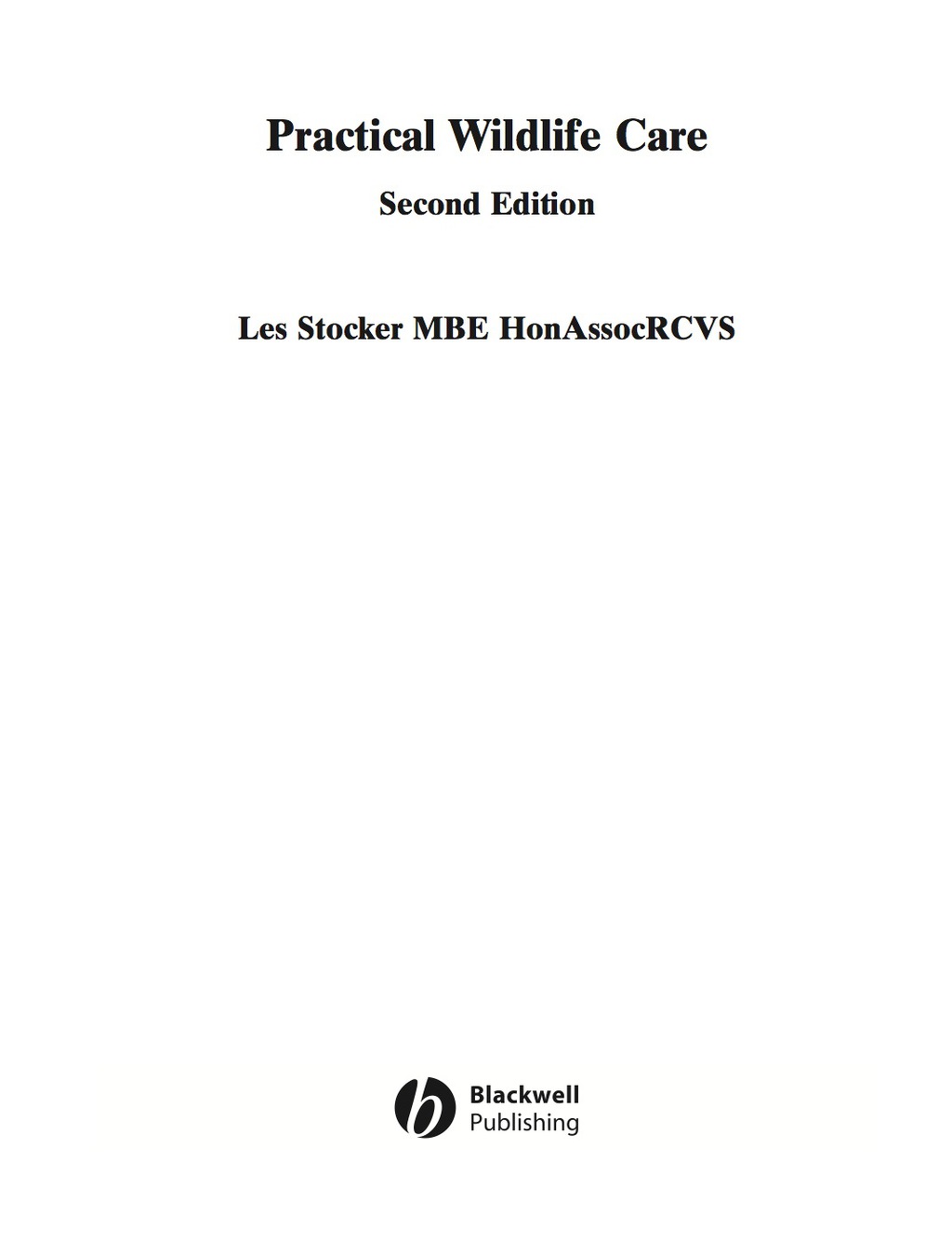 Practical Wildlife Care 2nd Edition â€“ PDF/EPUB Version Downloadable