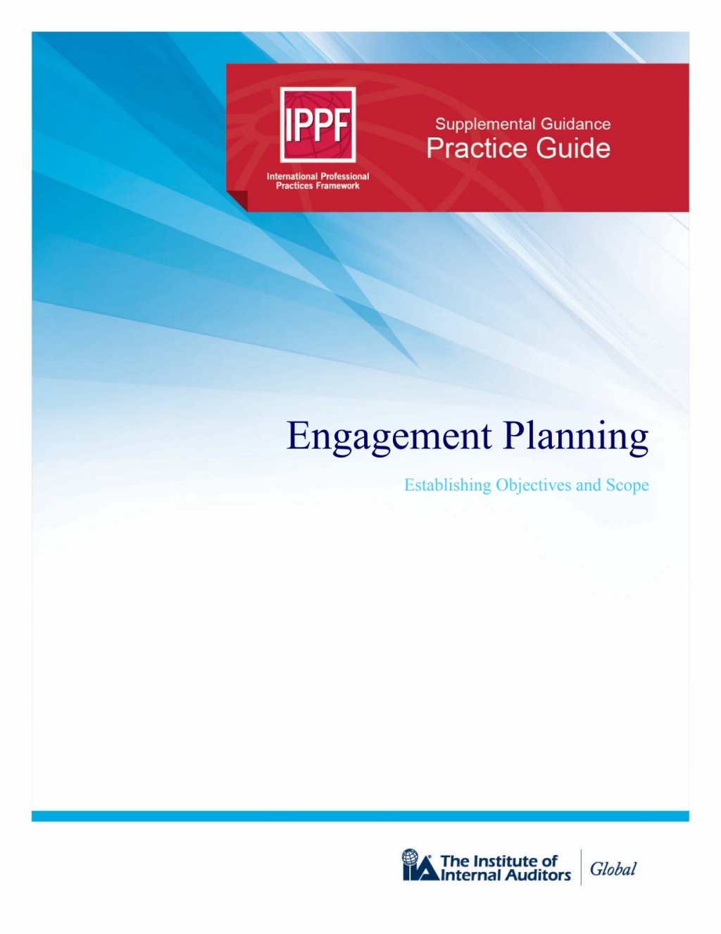 Practice Guide: Engagement Planning: Establishing Objectives and Scope  â€“ PDF/EPUB Version Downloadable