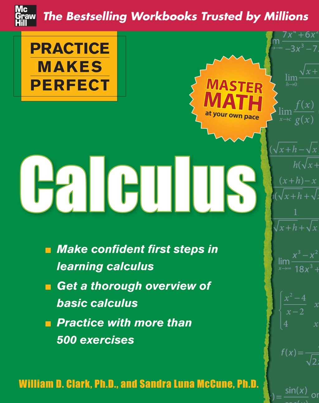 Practice Makes Perfect Calculus 1st Edition - (PDF/EPUB Version)