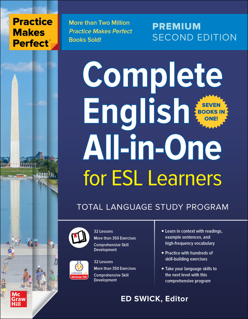 Practice Makes Perfect: Complete English All-in-One for ESL Learners, Premium Edition 2nd Edition â€“ PDF/EPUB Version Downloadable
