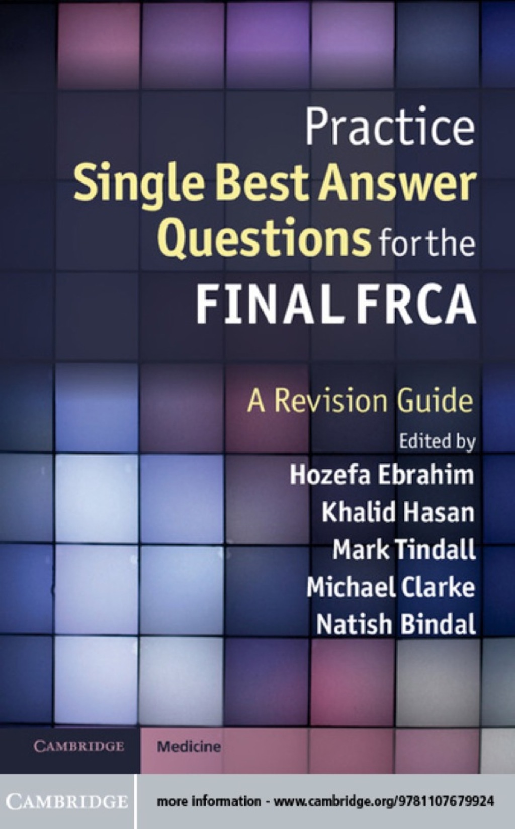 Practice Single Best Answer Questions for the Final FRCA A Revision Guide  â€“ PDF/EPUB Version Downloadable