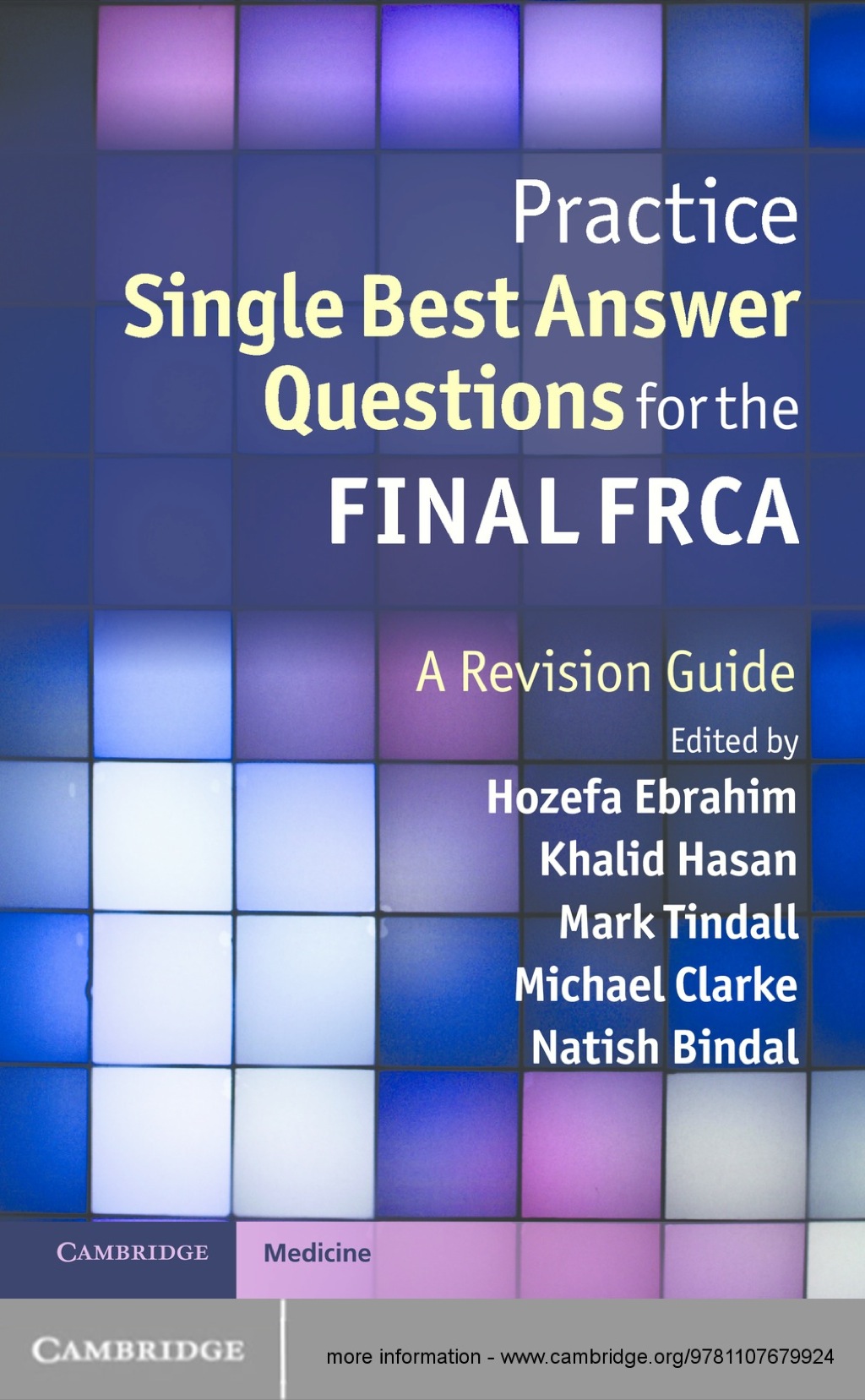 Practice Single Best Answer Questions for the Final FRCA A Revision Guide 1st Edition â€“ PDF/EPUB Version Downloadable