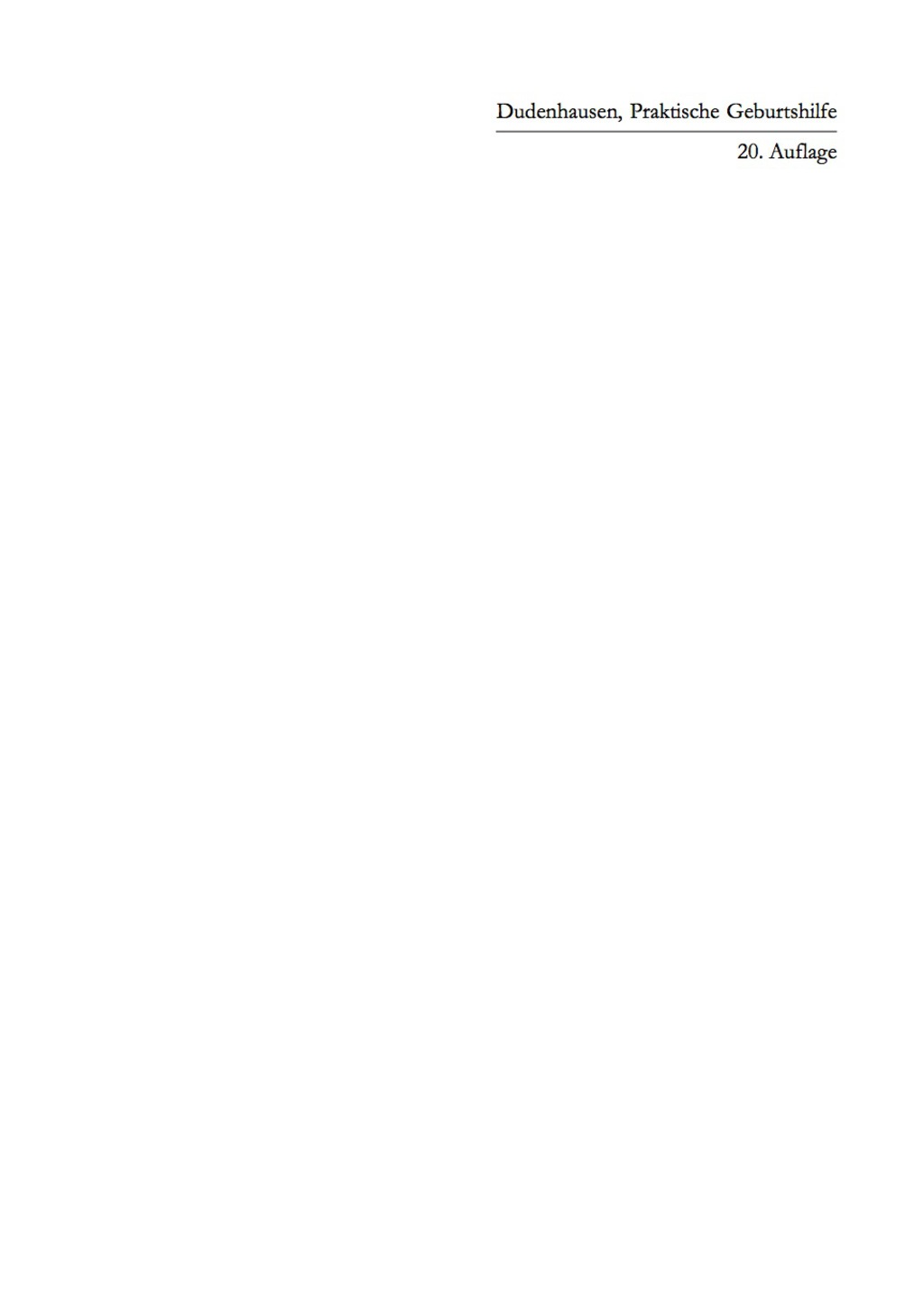 Praktische Geburtshilfe Mit geburtshilflichen Operationen 20th Edition â€“ PDF/EPUB Version Downloadable