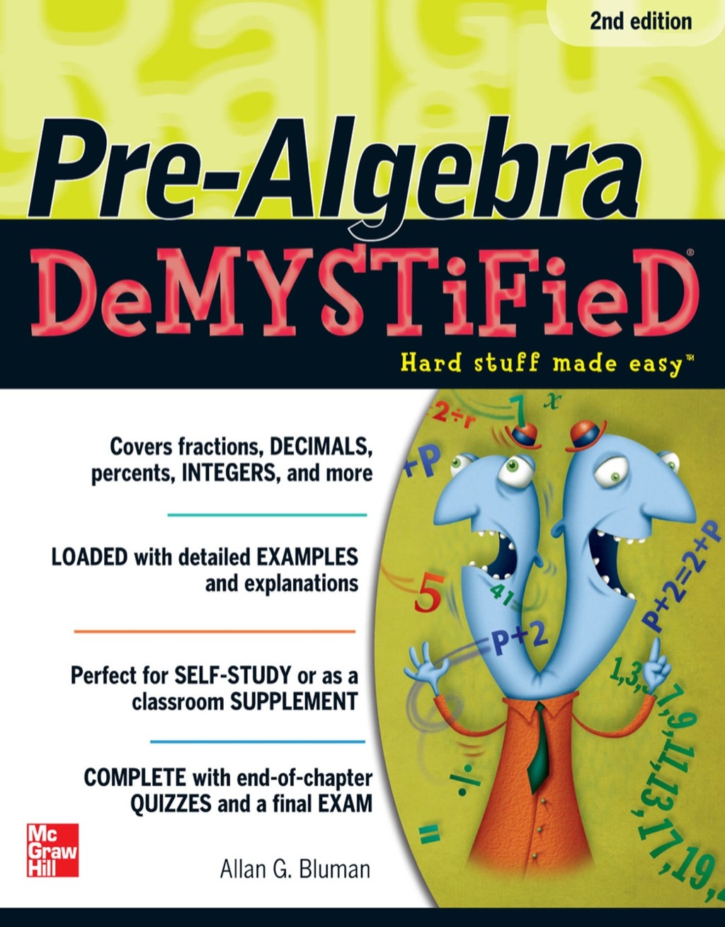 Pre-Algebra DeMYSTiFieD 2nd Edition - (PDF/EPUB Version)