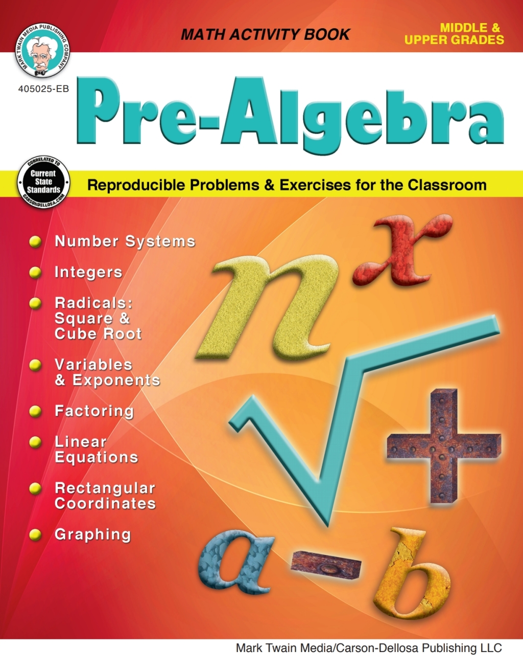 Pre-Algebra, Grades 5 - 12 - (PDF/EPUB Version)