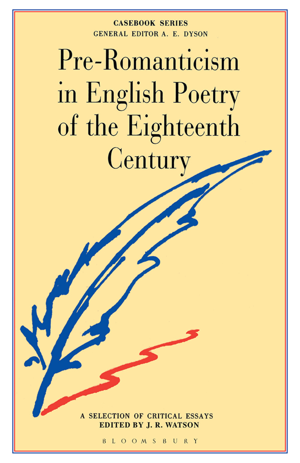 Pre-Romanticism in English Poetry of the Eighteenth Century The Poetic Art and Significance of Thomson, Gray, Collins, Goldsmith, Cowper 1st Edition â€“ PDF/EPUB Version Downloadable
