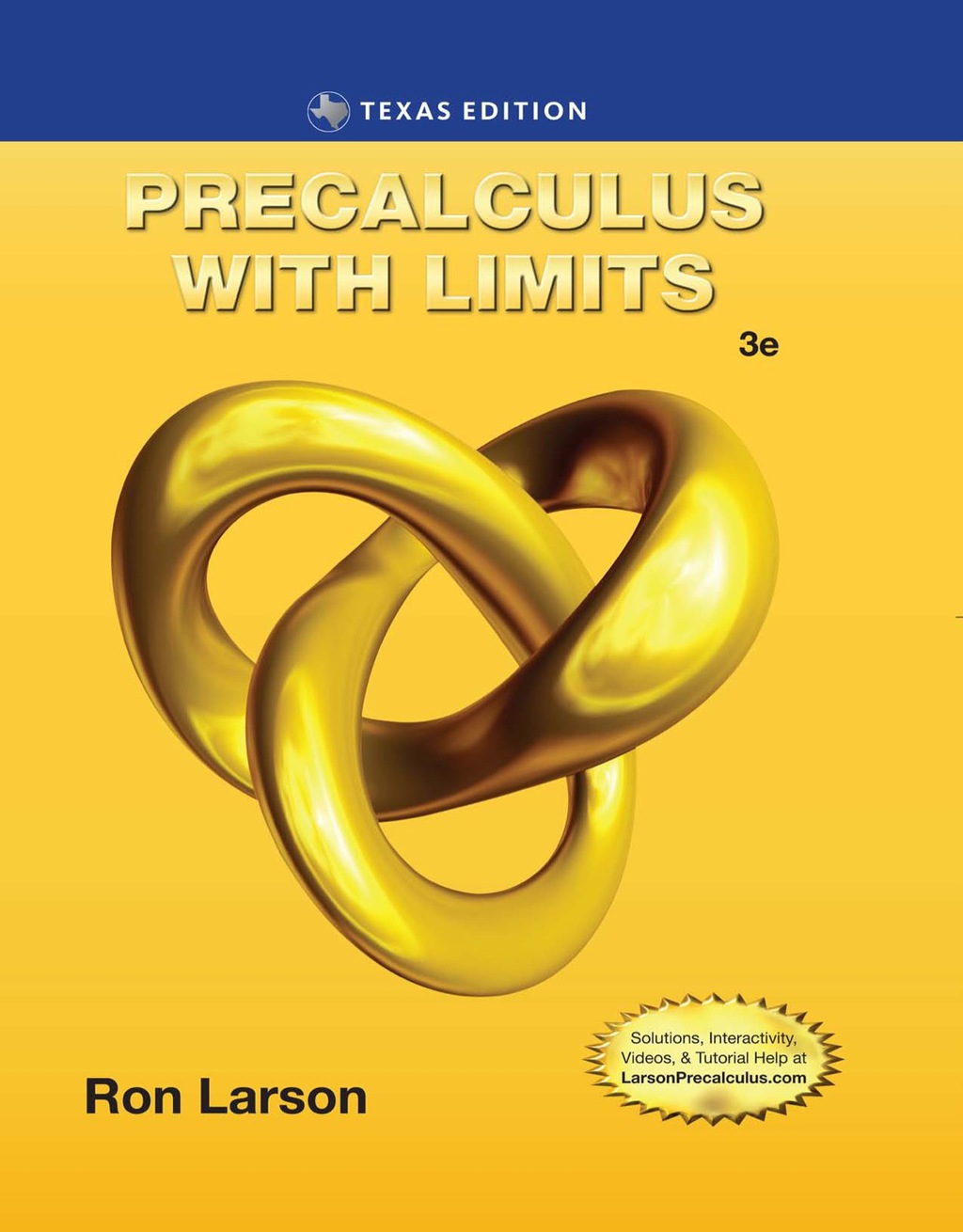 Precalculus with Limits, Texas Edition 3rd Edition â€“ PDF/EPUB Version Downloadable