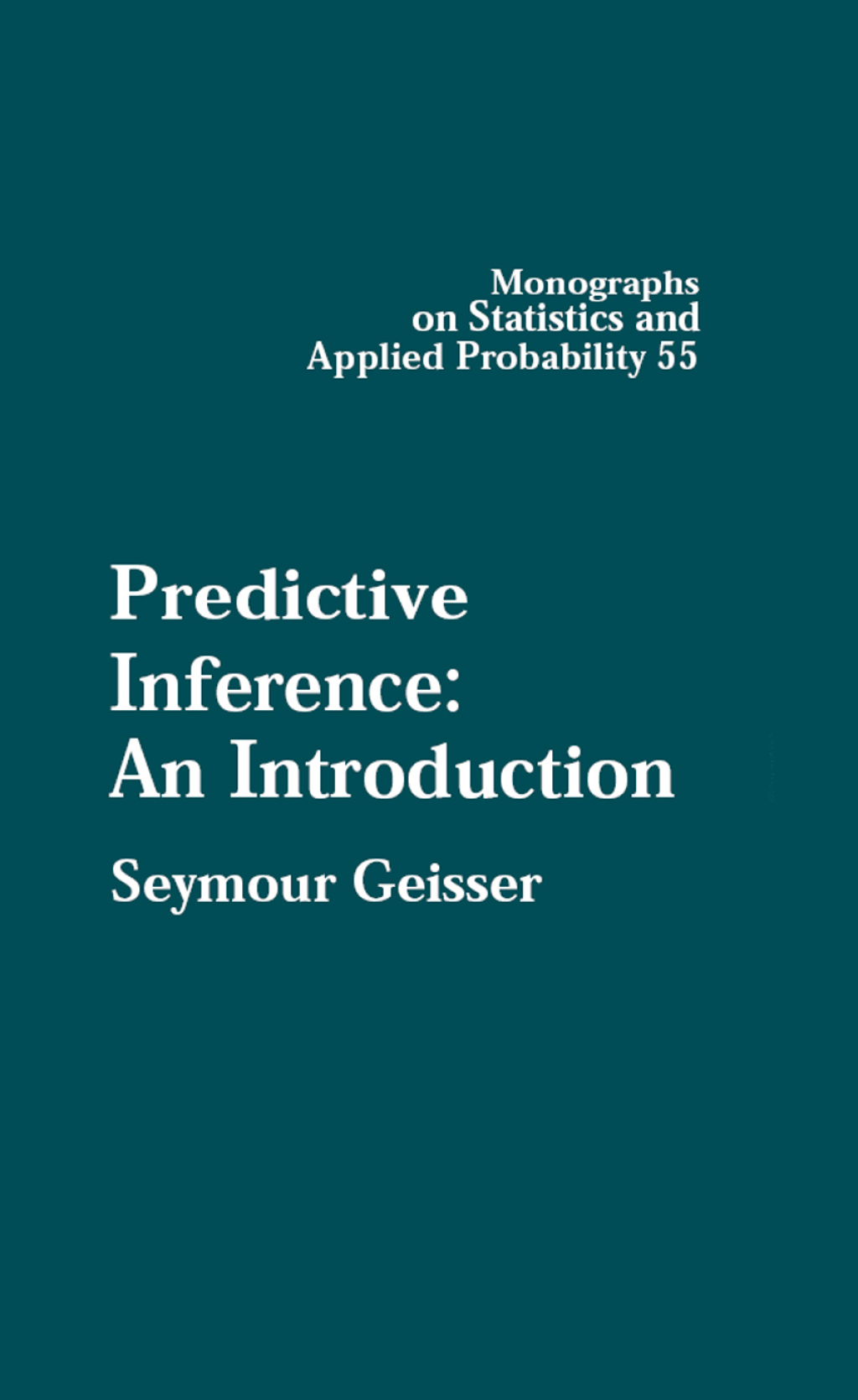Predictive Inference 1st Edition â€“ PDF/EPUB Version Downloadable