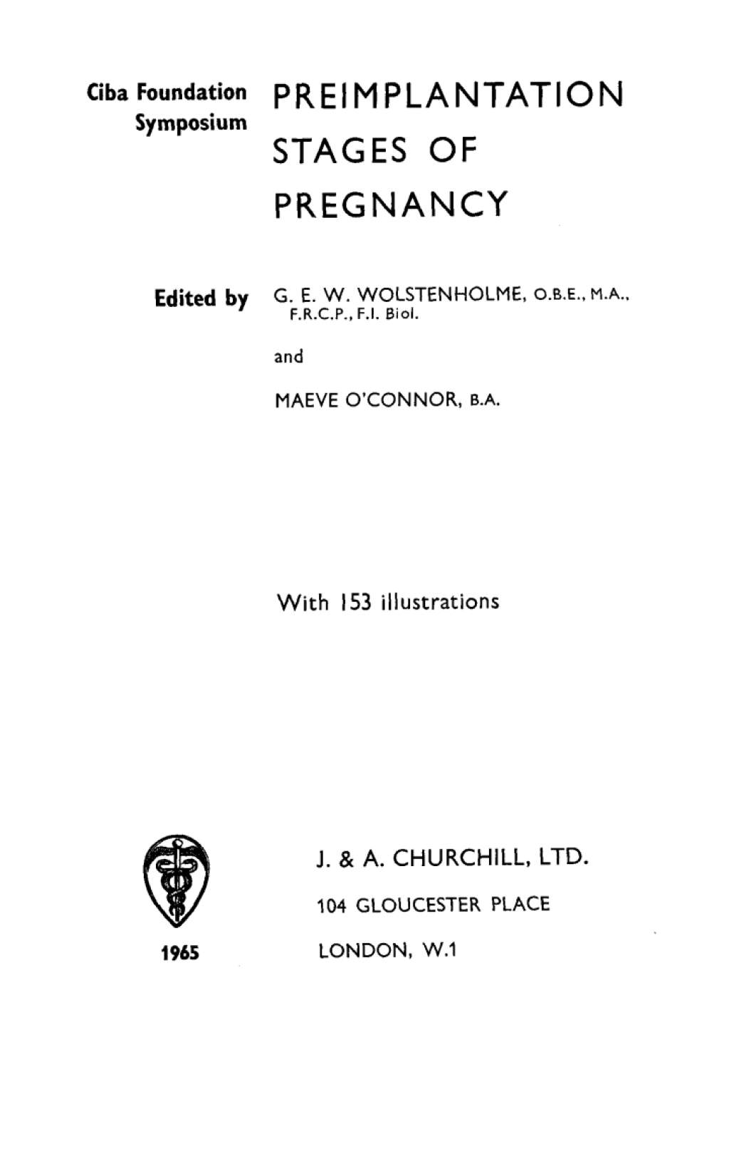 Preimplantation Stages of Pregnancy 1st Edition â€“ PDF/EPUB Version Downloadable