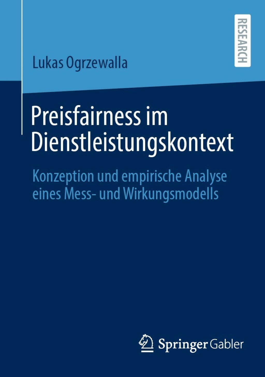 Preisfairness im Dienstleistungskontext Konzeption und empirische Analyse eines Mess- und Wirkungsmodells  â€“ PDF/EPUB Version Downloadable