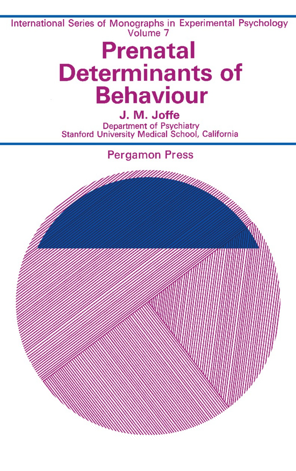 Prenatal Determinants of Behaviour International Series of Monographs in Experimental Psychology  â€“ PDF/EPUB Version Downloadable
