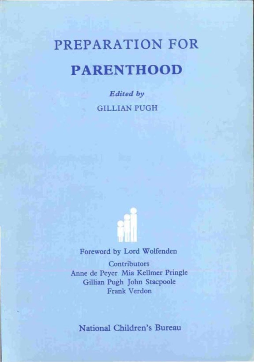 Preparation for Parenthood Some current initiatives and thinking - (PDF/EPUB Version)