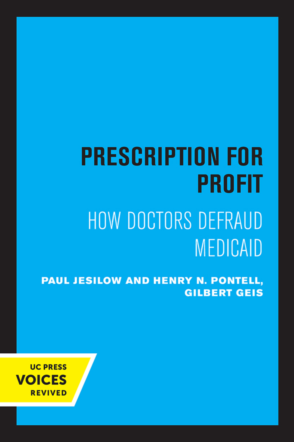 Prescription for Profit How Doctors Defraud Medicaid 1st Edition â€“ PDF/EPUB Version Downloadable