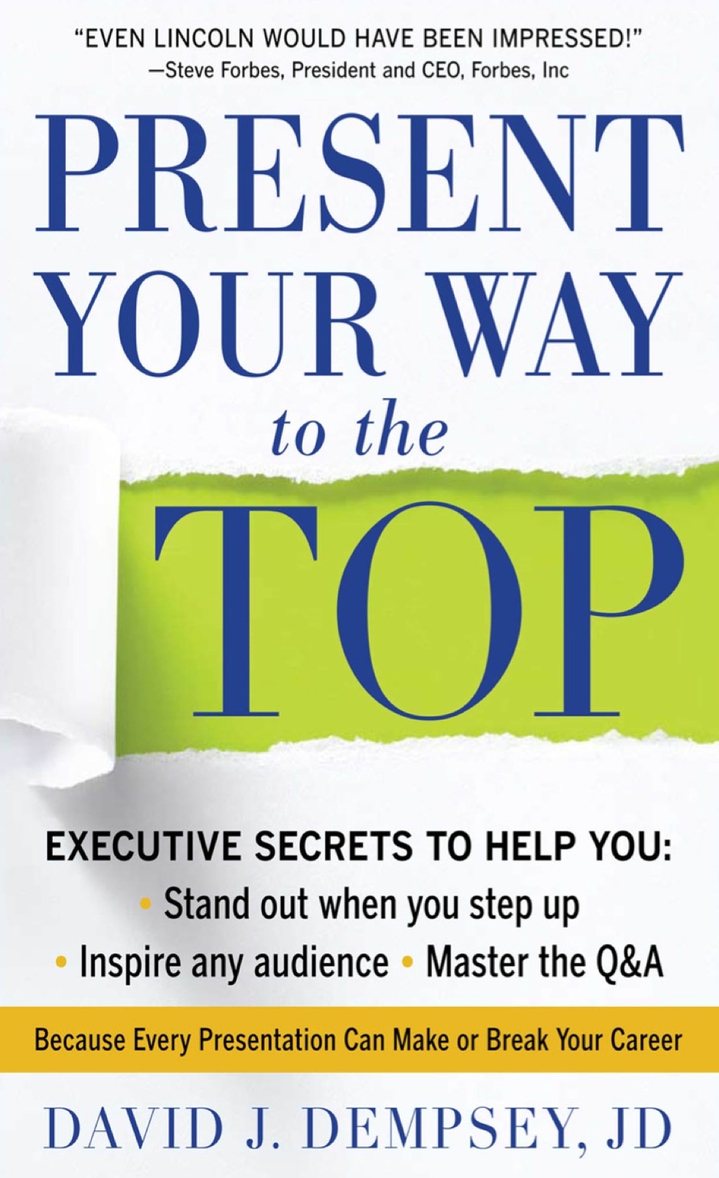 Present Your Way to the Top 1st Edition - (PDF/EPUB Version)