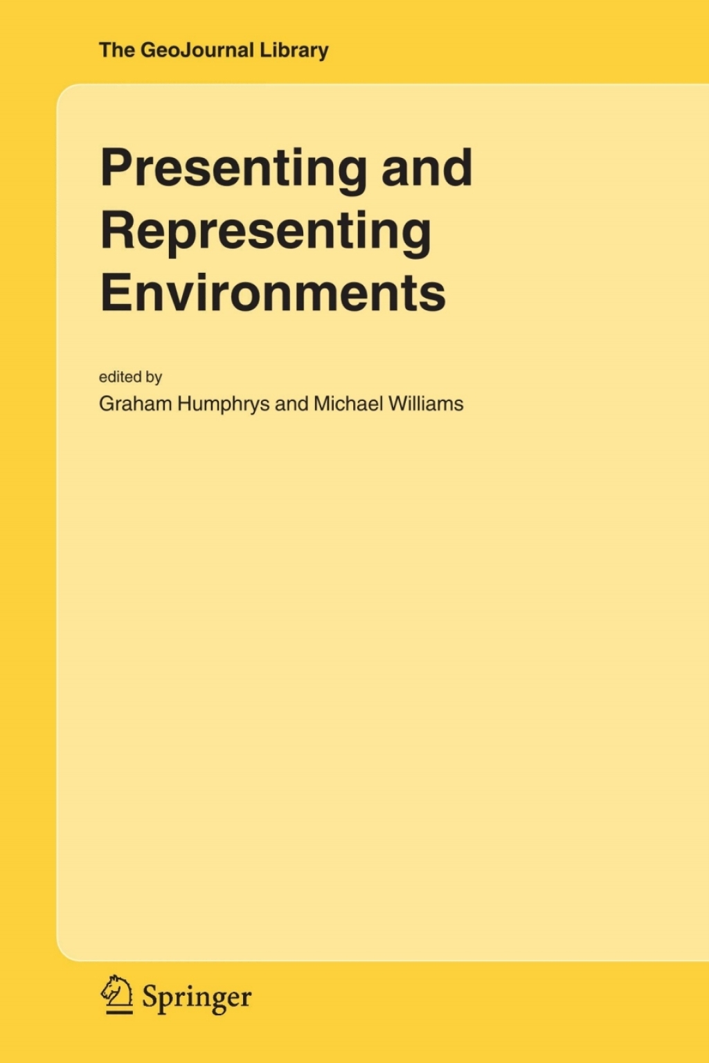 Presenting and Representing Environments 1st Edition â€“ PDF/EPUB Version Downloadable