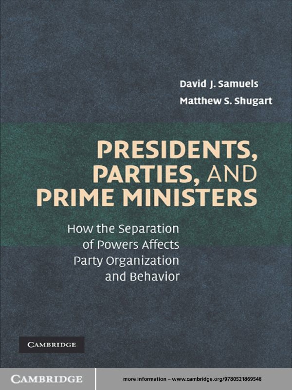 Presidents, Parties, and Prime Ministers How the Separation of Powers Affects Party Organization and Behavior 1st Edition â€“ PDF/EPUB Version Downloadable