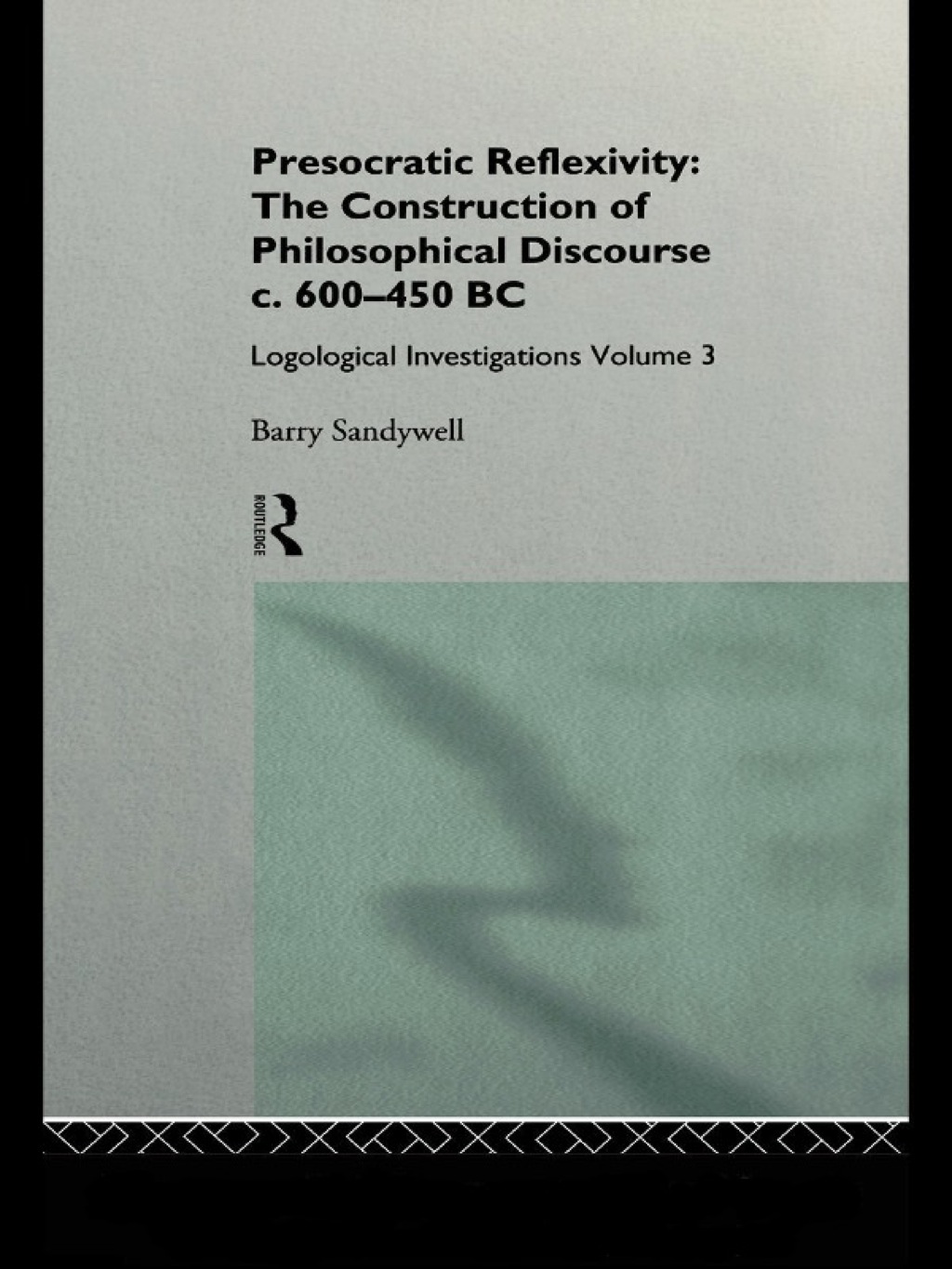 Presocratic Reflexivity: The Construction of Philosophical Discourse c. 600-450 B.C. Logological Investigations: Volume Three 1st Edition â€“ PDF/EPUB Version Downloadable