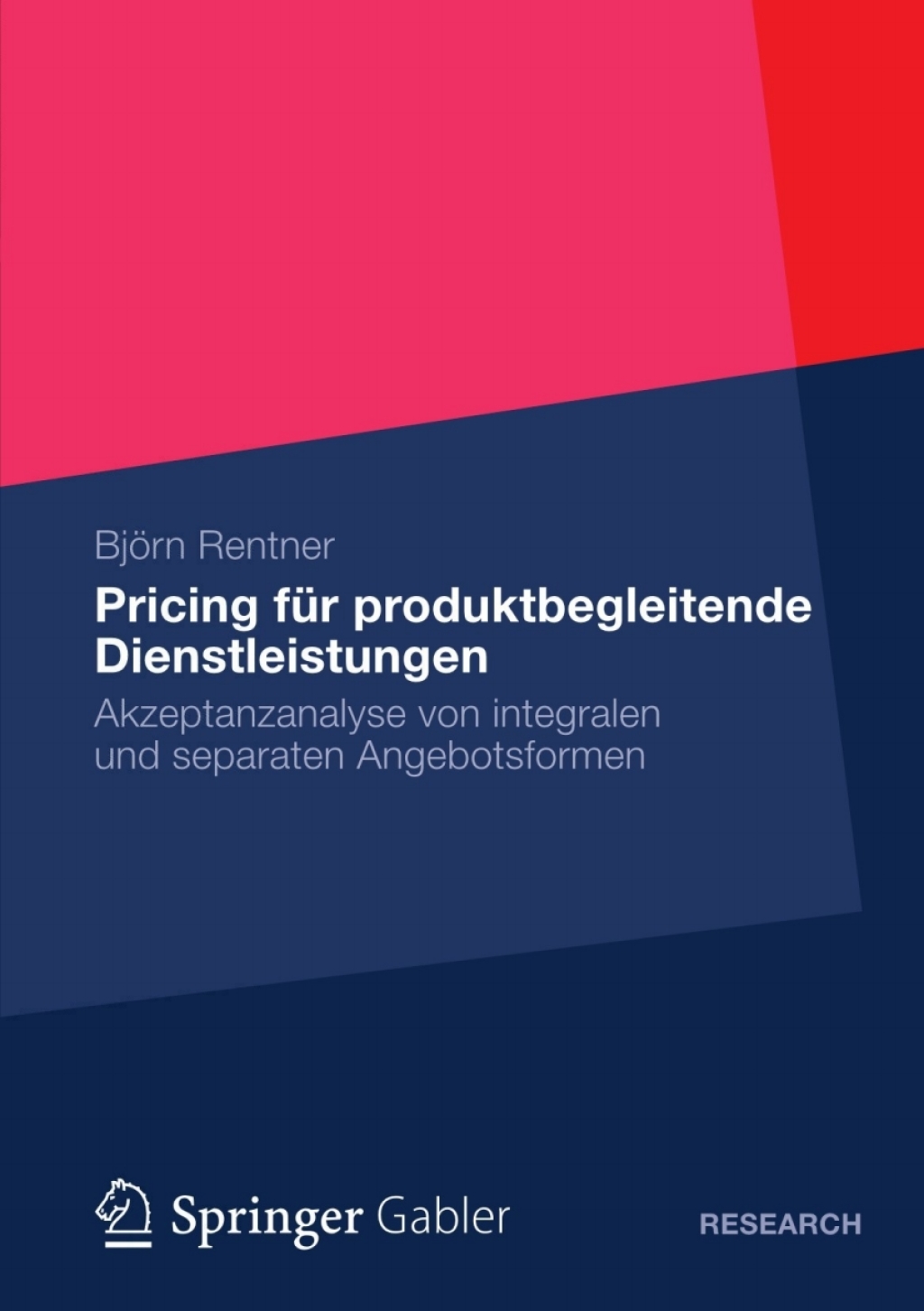 Pricing fÃ¼r produktbegleitende Dienstleistungen Akzeptanzanalyse von integralen und separaten Angebotsformen  â€“ PDF/EPUB Version Downloadable