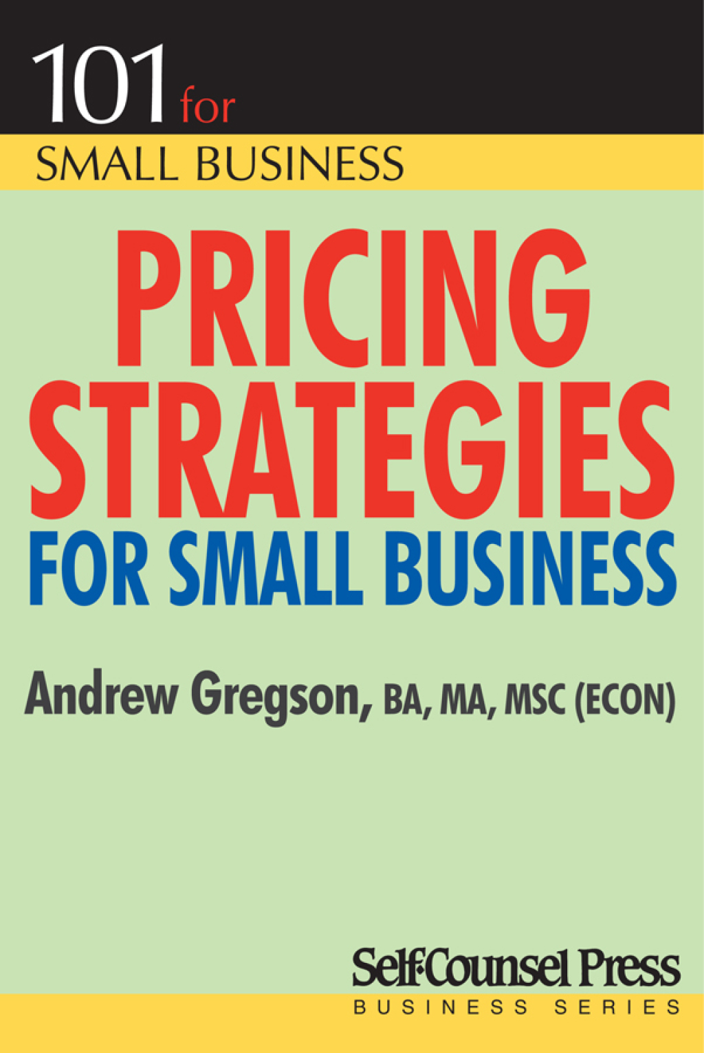 Pricing Strategies for Small Business - (PDF/EPUB Version)